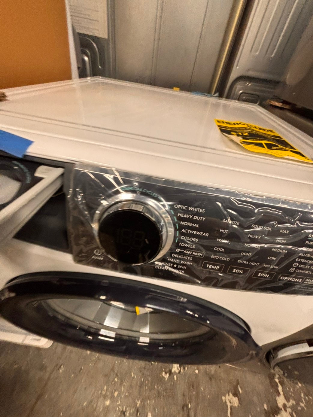 >*Electrolux front load washer& dryer set large capacity energy start , steam   new scratch and dent #FDD55XB