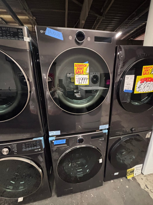 >>LG 6700 Series Black Steel Front Load Washer & Electric Dryer Package includes LG 5.0 Cu. Ft. Black Steel Front Load Washer and LG 7.4 Cu. Ft. Black Steel Front Load Electric Dryer #WD67001CB