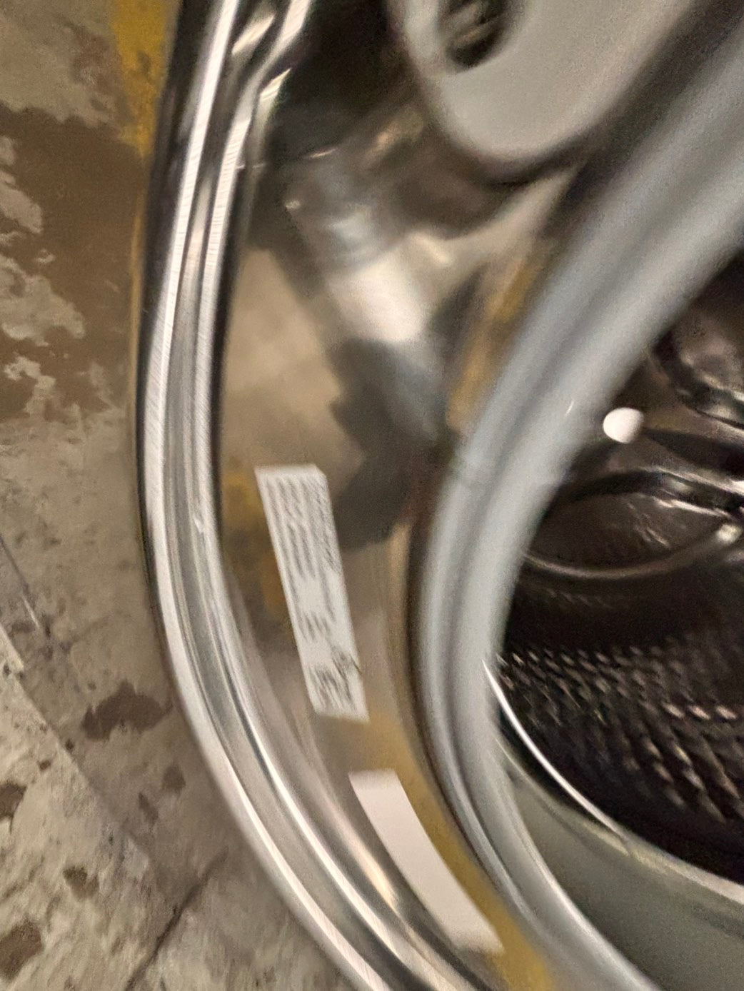 >💥Samsung silver  washer 4.5cu. ft. Large capacity, 27” stackable or side by side  used-refurbished         #SSD5GAB