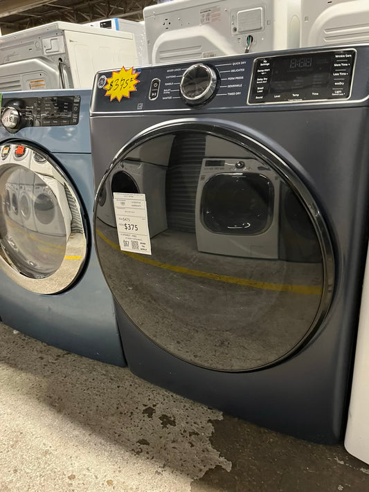 LG TROMM front load stackable electric 220v dryer in navy blue 27" #ED300JB