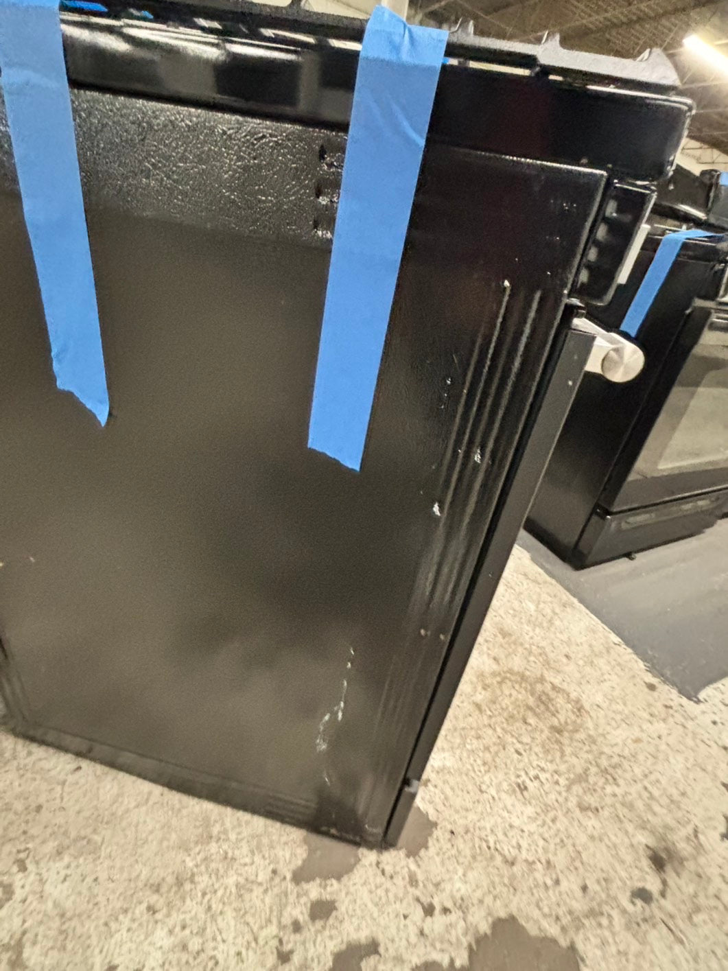 📢black Friday sale 🦃 - maytag GAS range 5 burner convection oven -bake roast broil self clean in dark stainless steel used-Refurbished 30"stock number#GMS32LB-TR