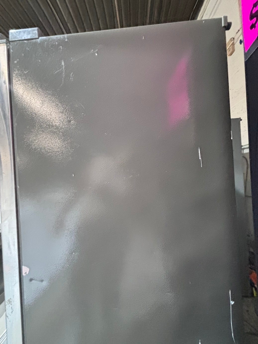 >* special 🔥used-Refurbished LG 36”w x69h x 29 depth refrigerator stainless steel w/ice & water dispenser 36 “ #LGDF74B