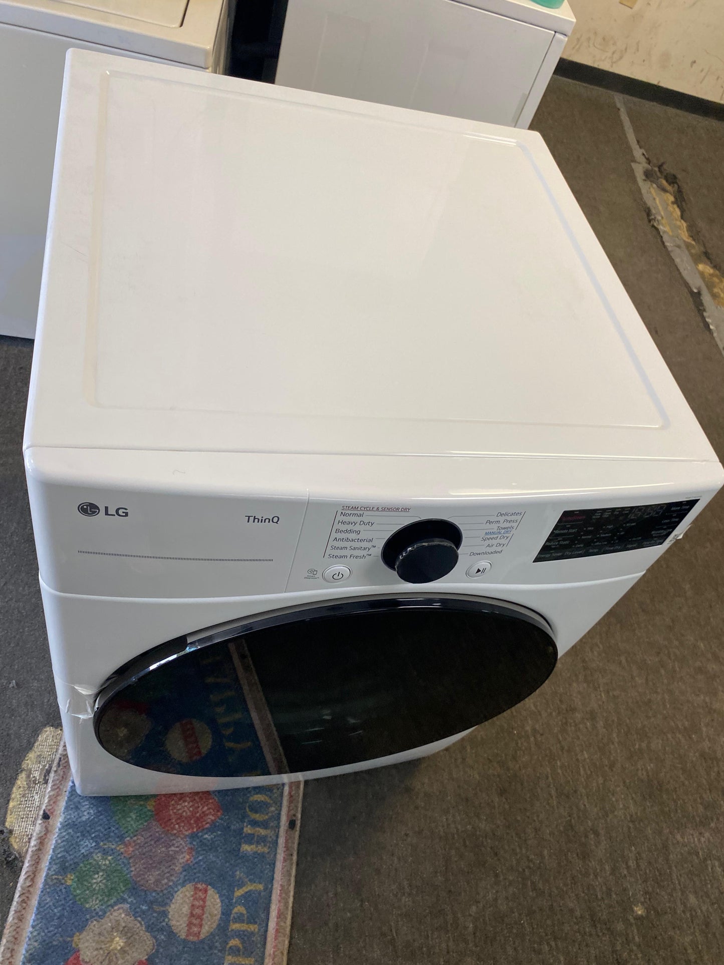 LG new Open Box 📦 Scratch & dent mix & match 4.5 cu. ft.  Large Capacity Front Load Washer -& 7.4 cu. ft. Large Capacity Front Load Electric Dryer - White mix & match Set / stock number #WDE774A3