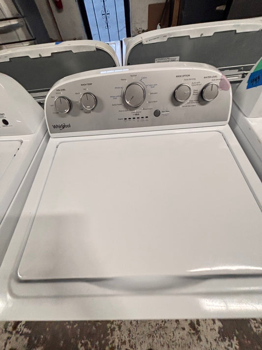 >Special price🎉 Whirlpool Top load washing machine w agitator 27" used-Refurbished #WWY33B