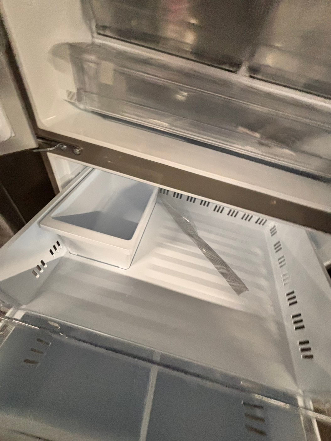 >special🎈LG New open box 📦 Refrigerator with ice maker & water dispenser - Stainless Steel #RFLG14DB
