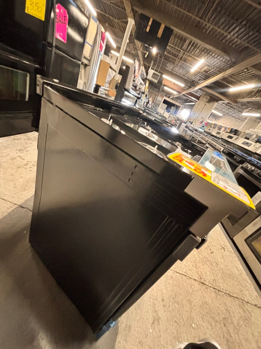 >Scratch & Dent slide-in  whirlpool Air fry Gas Range 5 burner in black Stainless Steel convection oven bake broil 30” #WPRA12B