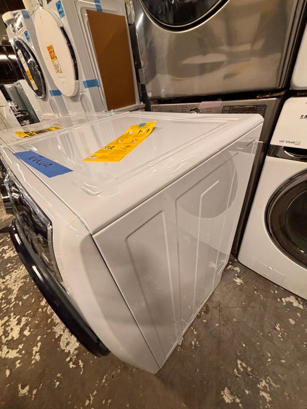 >*Electrolux front load washer& dryer set large capacity energy start , steam   new scratch and dent #FDD55XB