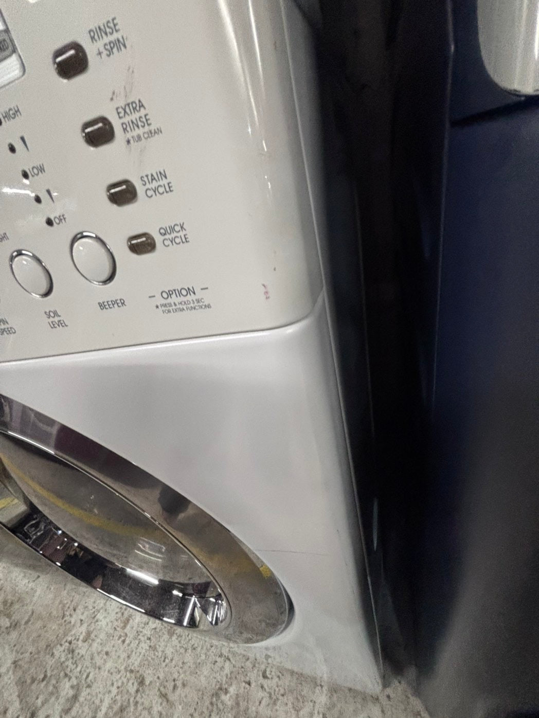 >*LG washer & dryer set electric 220v front load stackable or side by side - sensor dry in white #WDAZ6BSET