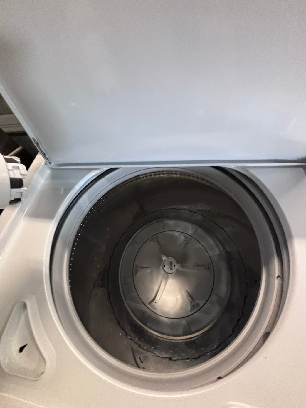 >*whirlpool top load washer large capacity with removable agitator  & electric dryer 220v  set top load side by side #MRM23YB