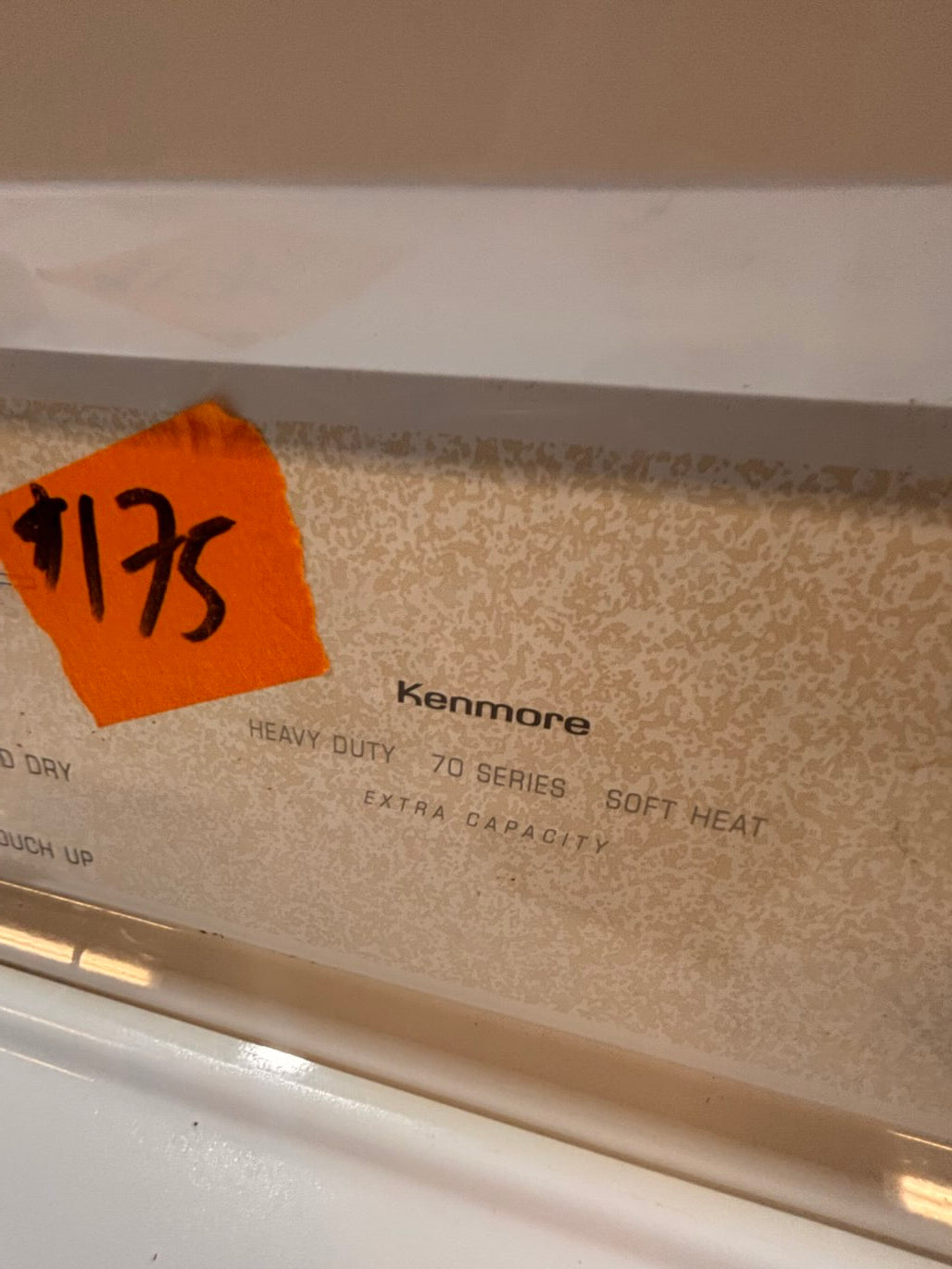 }SALE🎈Kenmore  29” extra large capacity side x side large capacity electric 220v dryer  in white 29”Refurbished #KDEX81B
