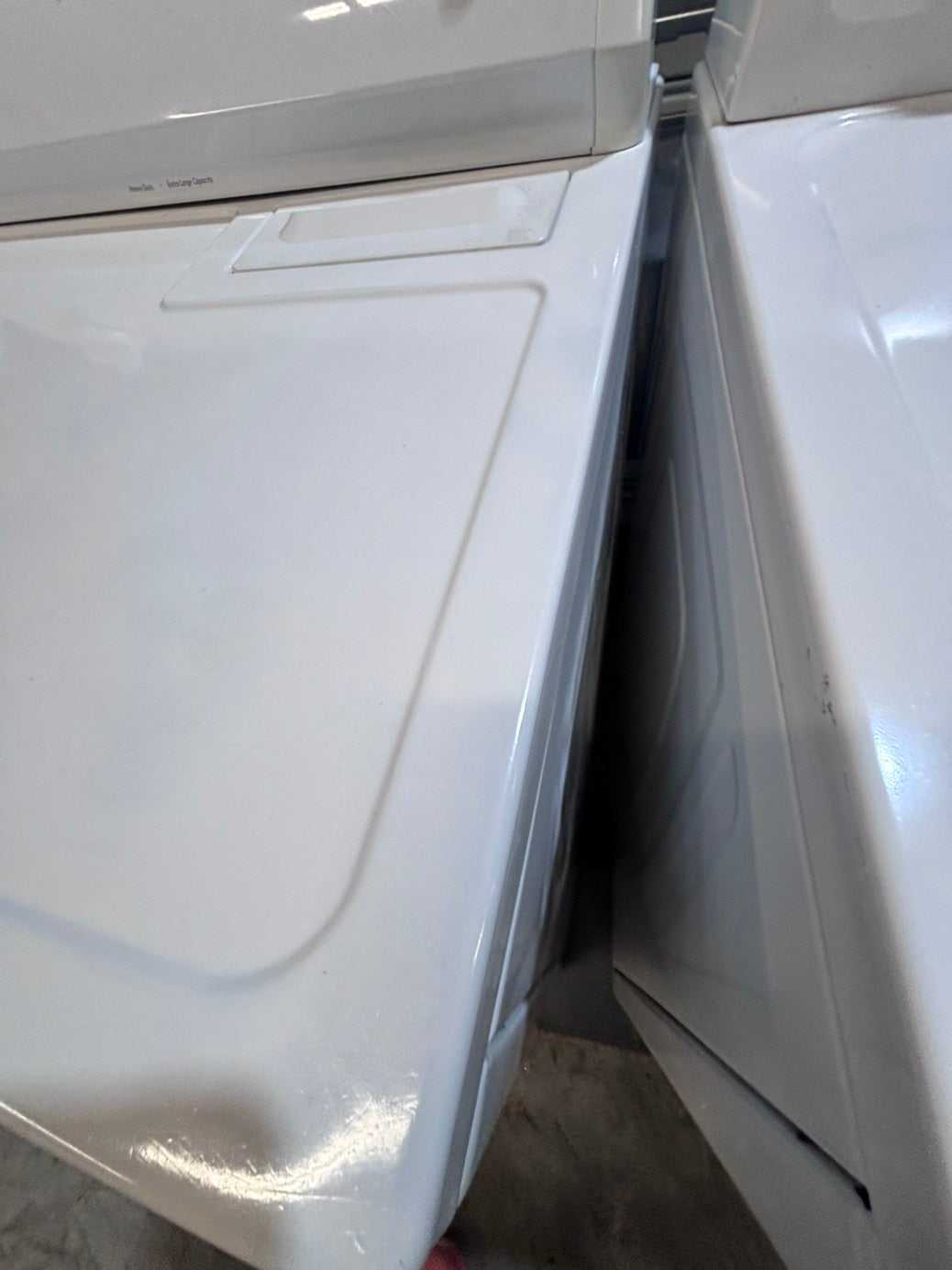 >*kenmore flat back side x side extra large capacity electric 220v dryer  29” wide 26”in Depth ,used -Refurbished #EDFW35B
