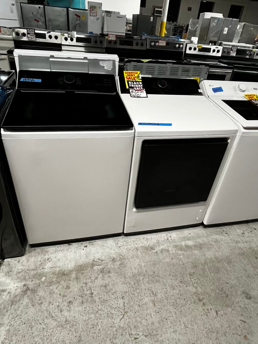 ~ Open Box 📦 - scratch & dent 5.5 cu. ft. Mega Capacity Smart Top Load Washer with Impeller, EasyUnload™ & AI Sensing & 7.3 cu. ft. Ultra Large Capacity Rear Control Electric Dryer with LG EasyLoad™ Door - stock number #WD8853NB