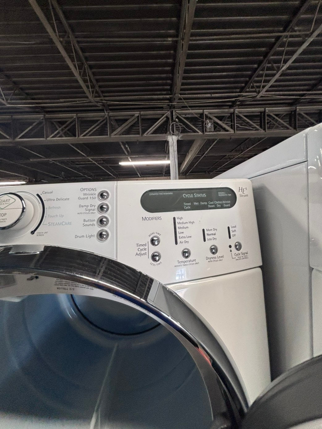 >*early July 4th special 🇺🇸kenmore set electric 220v front load stackable or side by side - sensor dry in white color #ESKK12SET