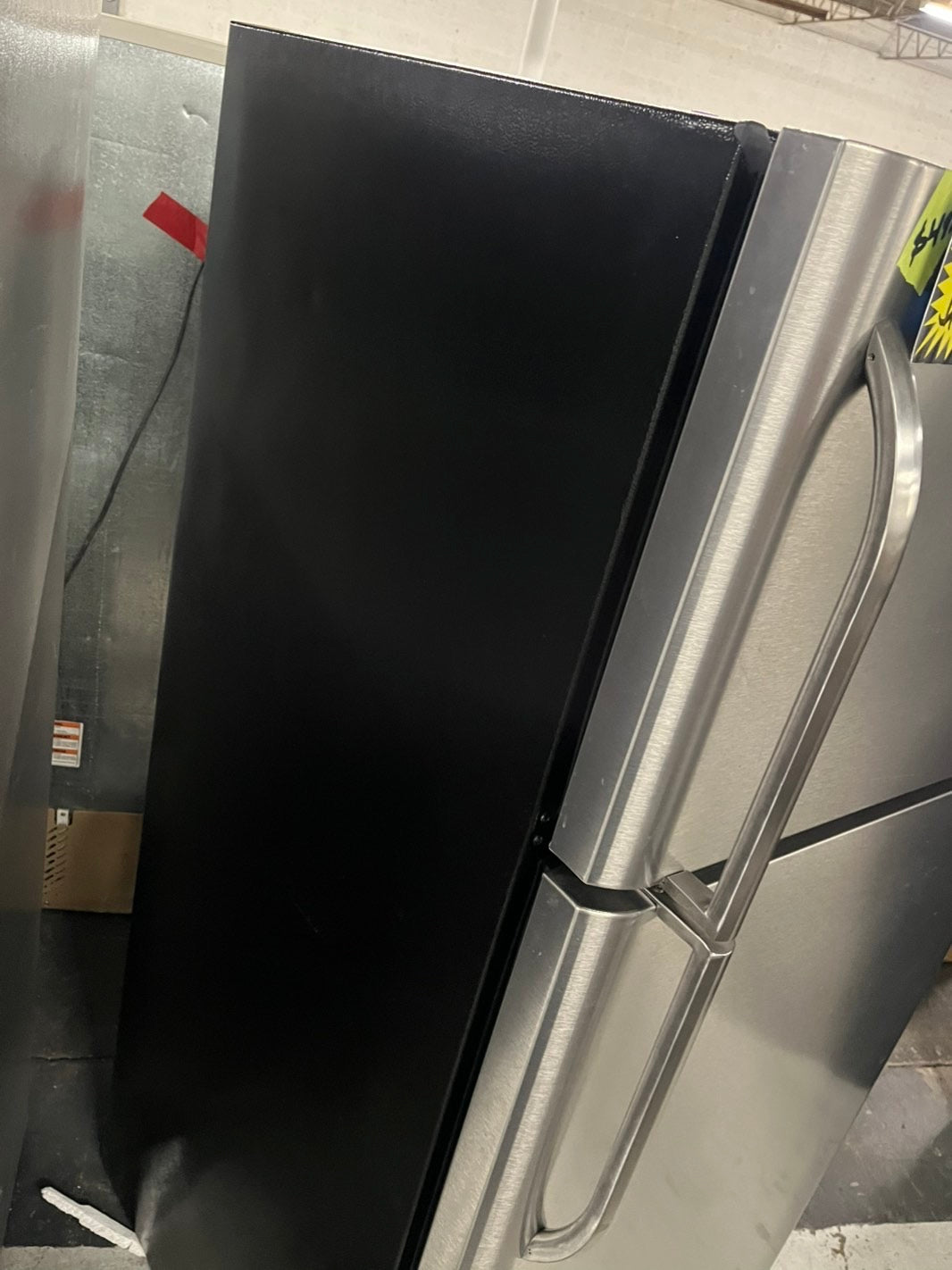 FRIGIDAIRE 30” stainless steel TOP FREEZER REFRIGERATOR | 30" 21.cu.ft USED-REFURBISHED /item number #RF20KB