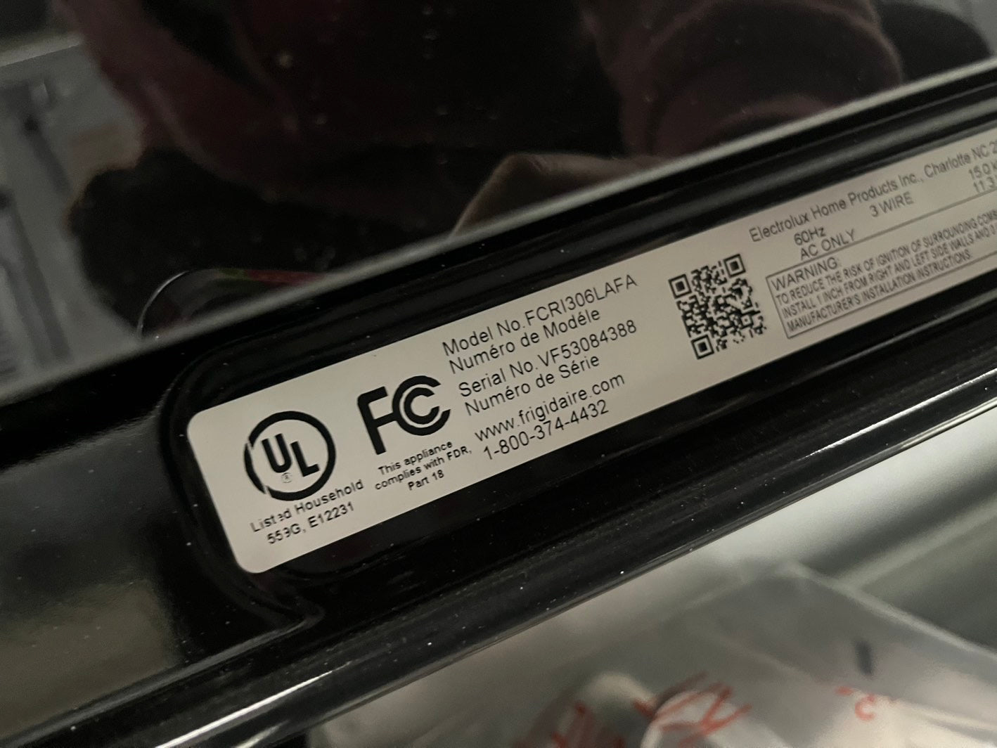 New scratch&Dent Frigidaire Induction electric stove stainless steel 30”  #FGMA23B