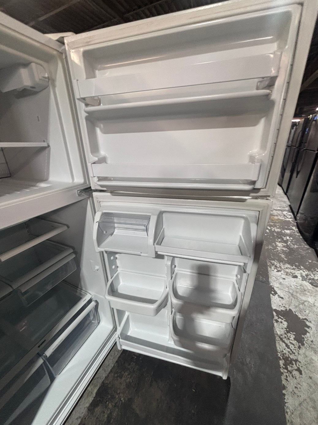 >>sale🎈kenmore 30”18cu.ft -top freezer refrigerator white  color              -used refurbished 30” #FK1FW6B