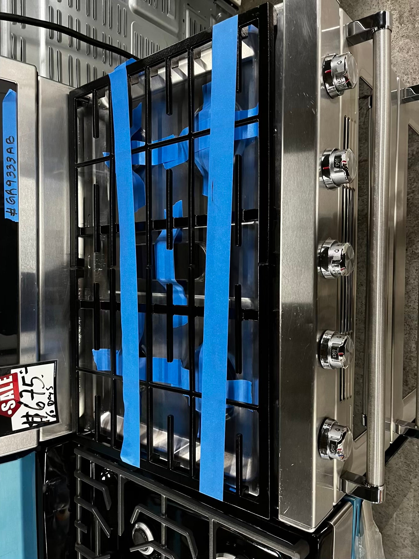 • 🍁 Thanksgiving Special  🦃  KitchenAid Gas range 5 burner convection bake broil self clean in stainless steel used-Refurbished 30” #GR9333AB