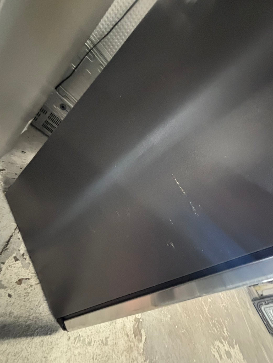 >*GE Side x side  Refrigerator stainless steel with ice maker & water dispenser /. 36” 26cu.ft used-Refurbished. Item number  #RF0044B