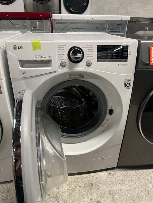 24” Lg Compact front load washer white #24WS2B