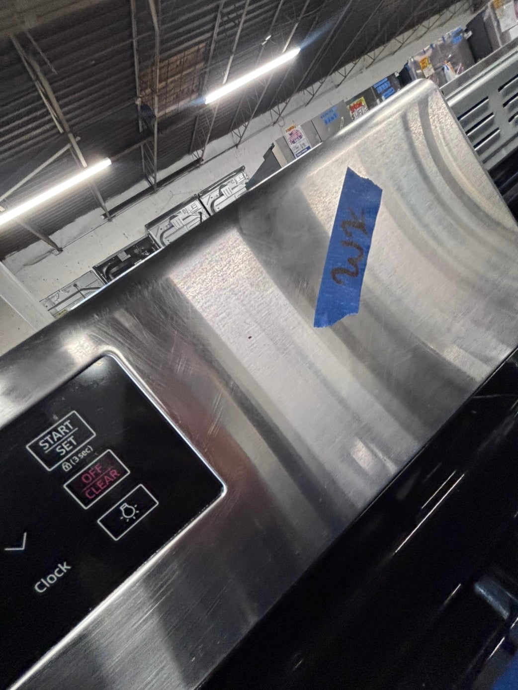 >>samsung Gas range 5 burner convection oven bake ,broil Hi/Lo self clean in stainless steel used-Refurbished 30” #SGQ51SB