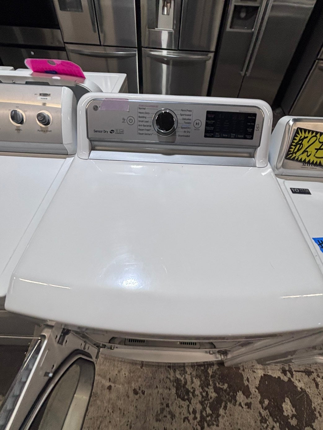 >*LG side x side extra large capacity electric 220v dryer   27” used -Refurbished #SELG65B
