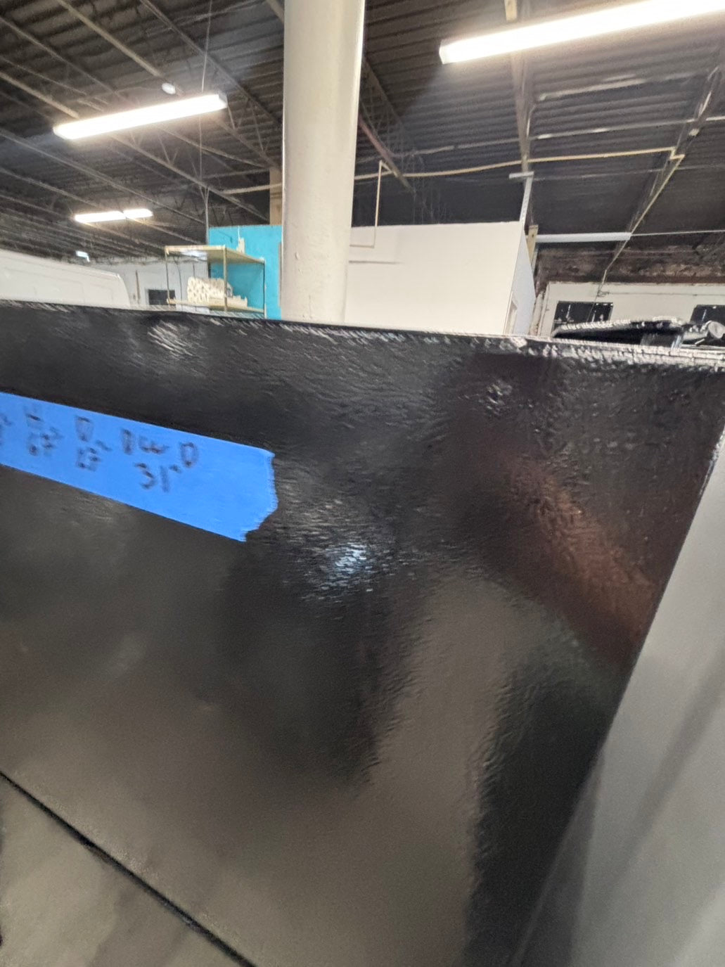 >*28” x 67”H GE  top freezer fridge black   used-refurbished #FGTR67WB