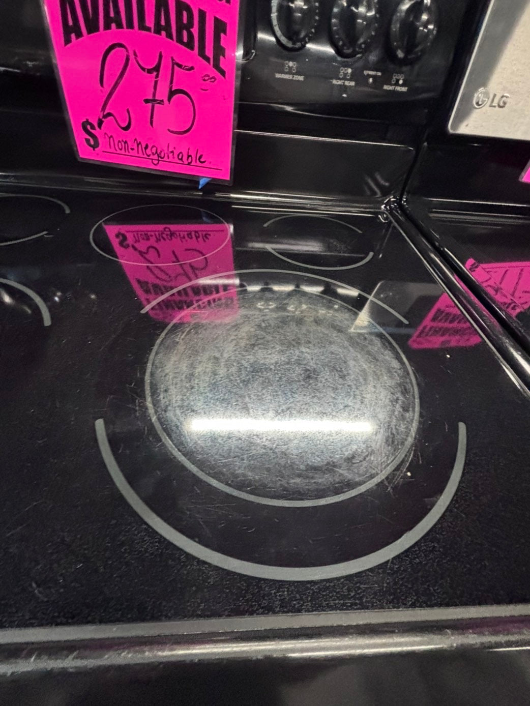 >*special🔥Kenmore electric 220v glass top range 5 burner  bake Broil roast self clean 30" Refurbished #ESTRS3B