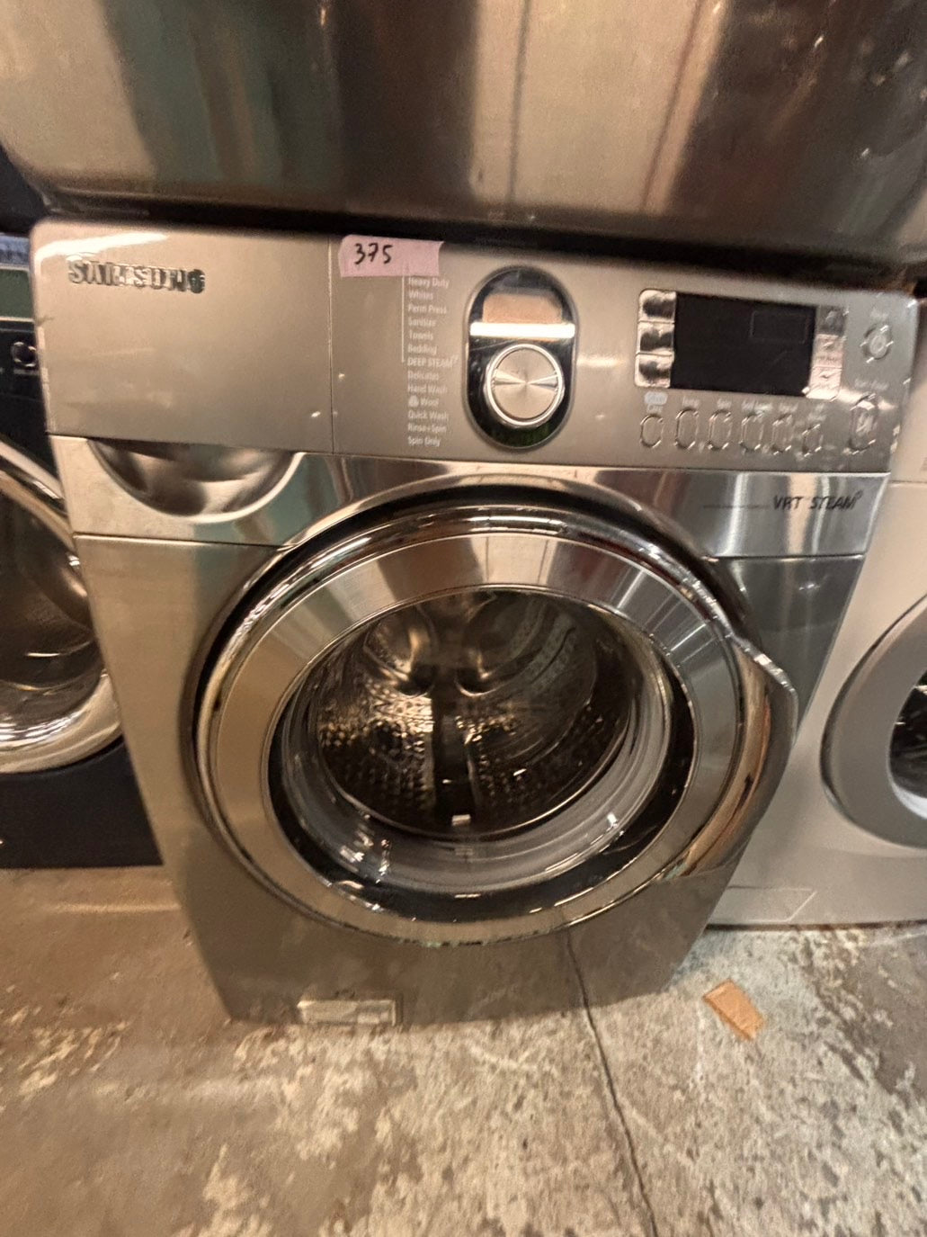 SALE🔥SAMSUNG front load washer large capacity - in gray #WGS4TB