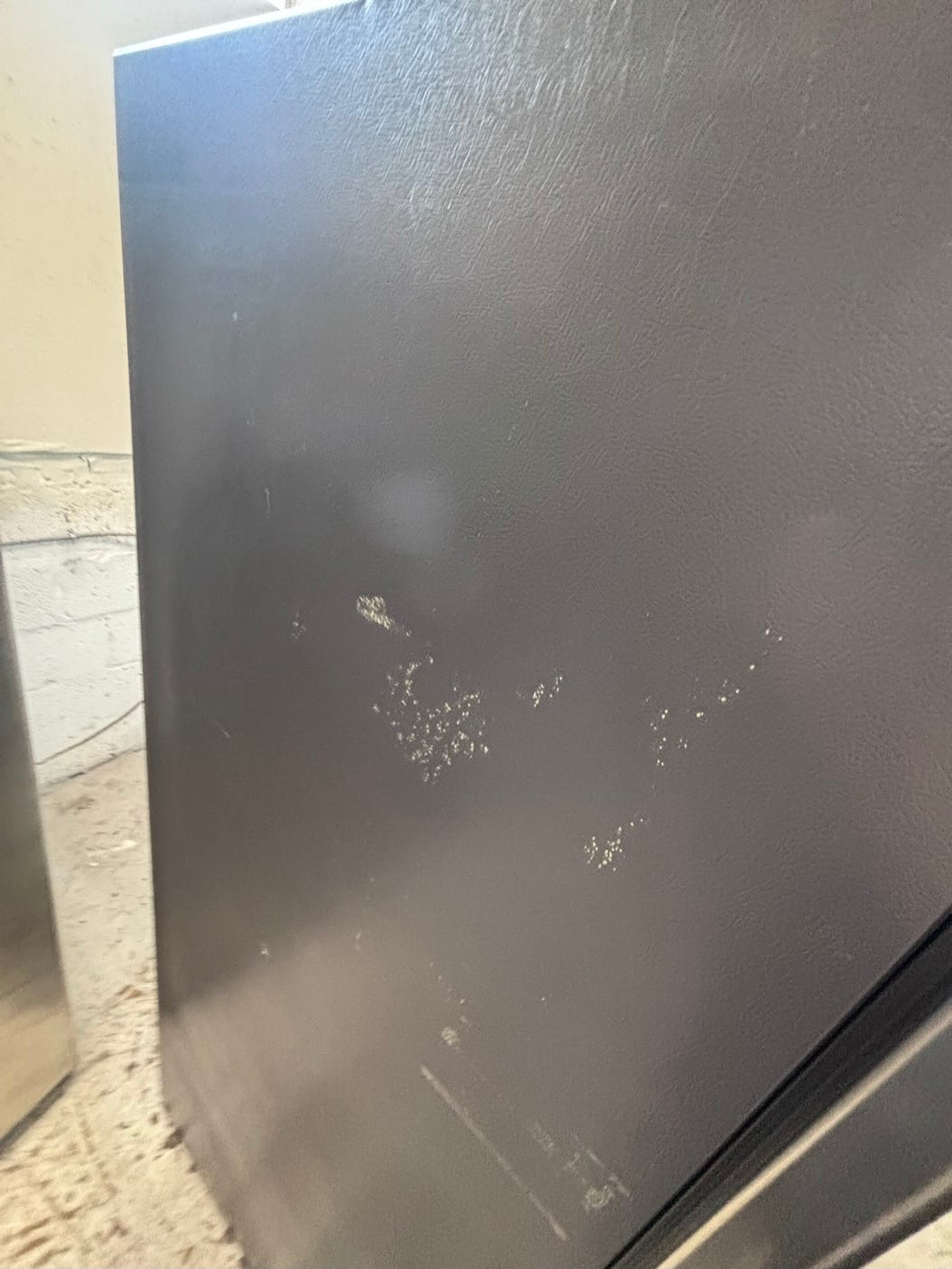 } GE Side x side  36”x 69”h x 29depth ,Refrigerator slate  with ice maker & water dispenser /. 36” 26cu.ft  working 💯  with warranty  used-Refurbished. Item number  #RF26Z14B