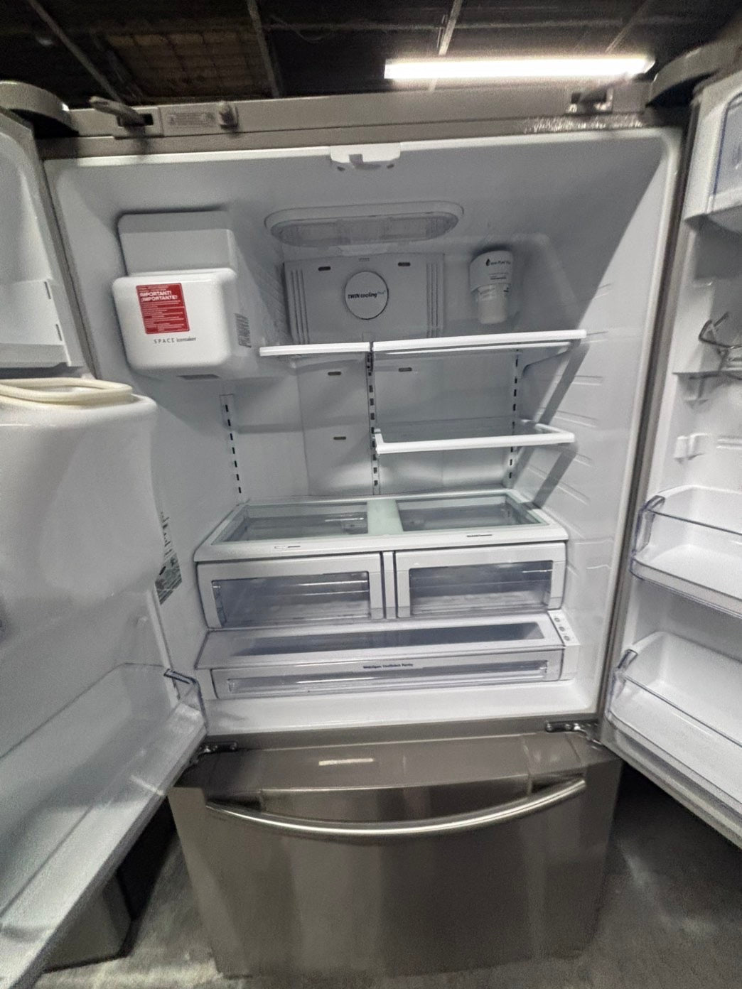 >>special🔥36” x69h x24”depth Samsung French door Refrigerator counter depth stainless steel w/ ice water dispenser great condition 36" used-refurbished #KSBS24B