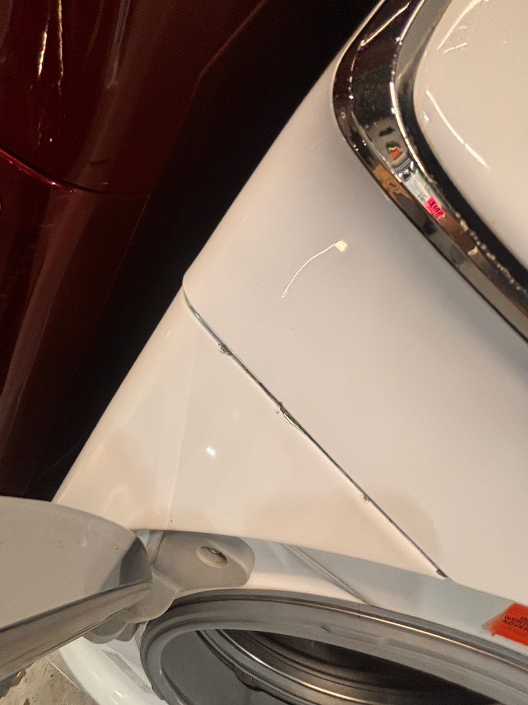 >*Samsung steam washer 4.5 cu ft & dryer 7.5 cu ft set electric steam 220v front load stackable or side by side - sensor dry white color   #WD658SET