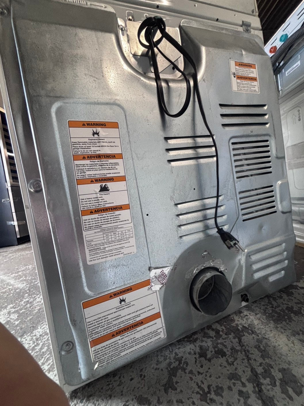 >Sale🔥kenmore gas dryer side by side large capacity in white 29” #GD3X1B