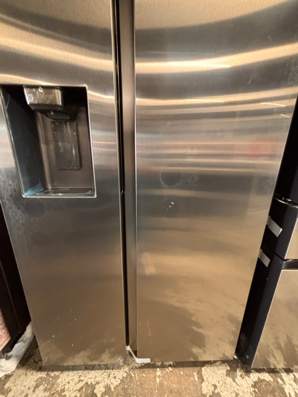 }}New open box 📦 Samsung - 26cu. ft. Side-by-side full size fridge Stainless Steel
#FS26TRTB