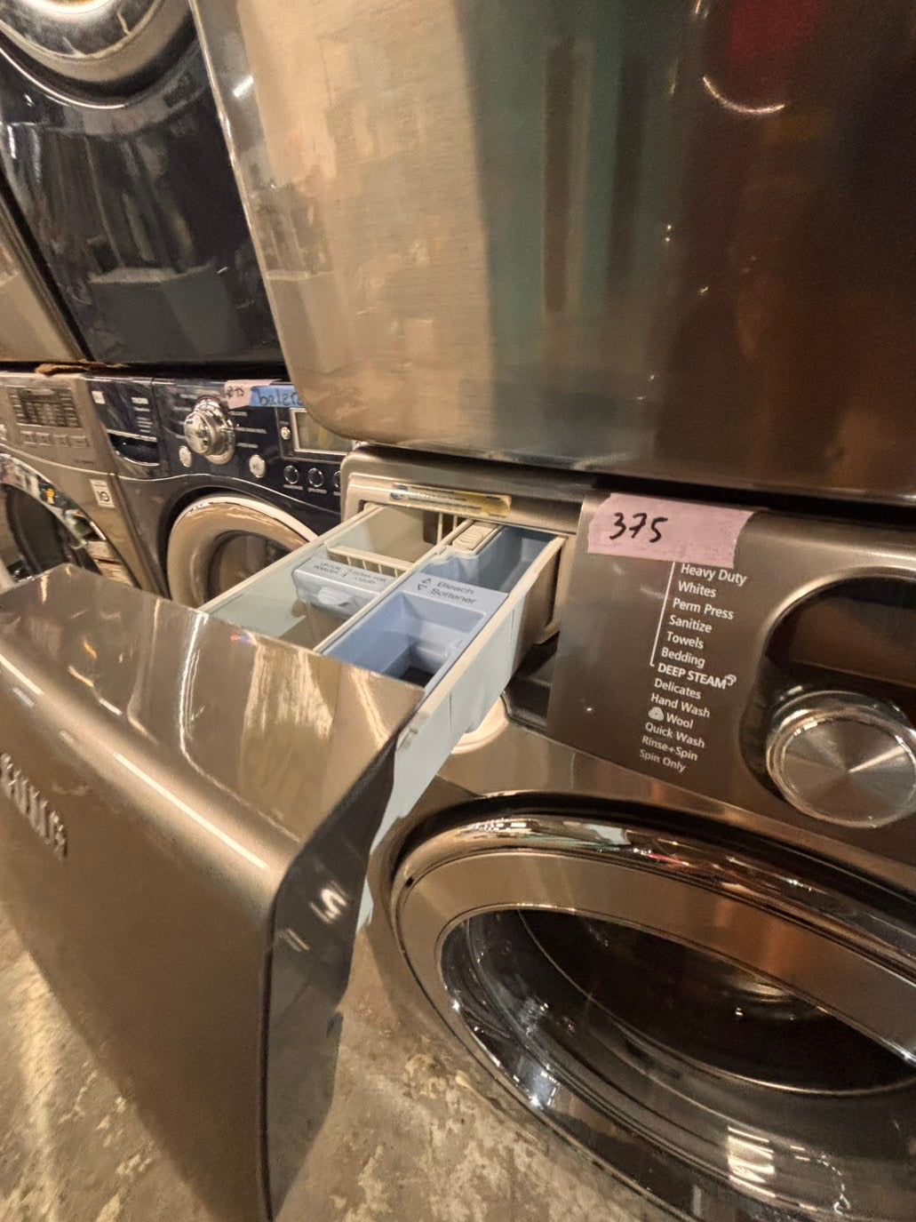 SALE🔥SAMSUNG front load washer large capacity - in gray #WGS4TB