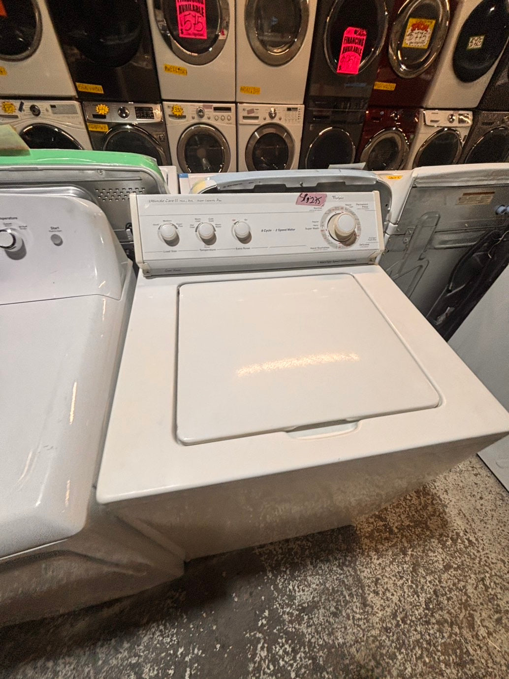 >*sale🎈whirlpool Top load washing machine w agitator 27" in good condition,used-Refurbished #TWZ626B