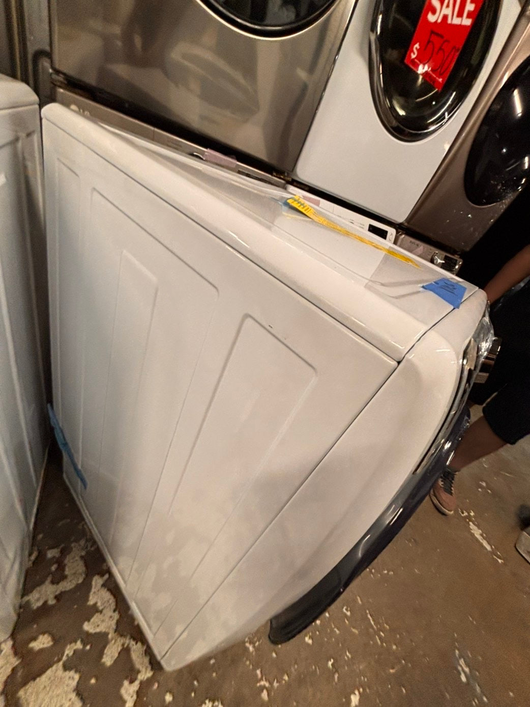 >*Electrolux front load washer& dryer set large capacity energy start , steam   new scratch and dent #FDD55XB