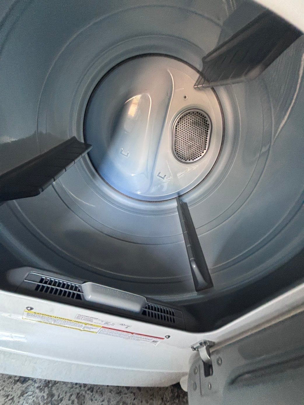 >*samsung white  top top load washer large capacity & dryer set electric 220v side x side top load stainless steel drum white color used-refurbished #W5AABB