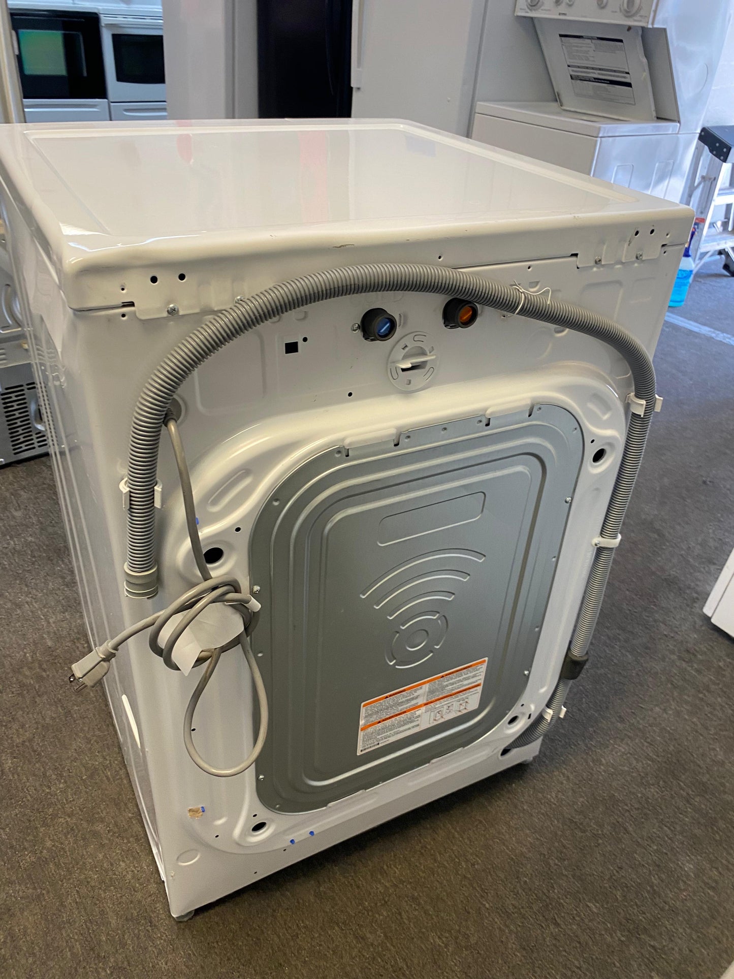 LG new Open Box 📦 Scratch & dent mix & match 4.5 cu. ft.  Large Capacity Front Load Washer -& 7.4 cu. ft. Large Capacity Front Load Electric Dryer - White mix & match Set / stock number #WDE774A3