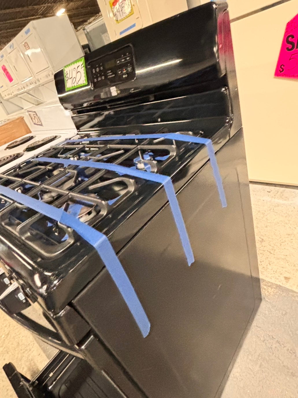 >special🎈kenmore  Gas range 5 burner convection oven bake broil self clean in  used-Refurbished 30” #GRF119B