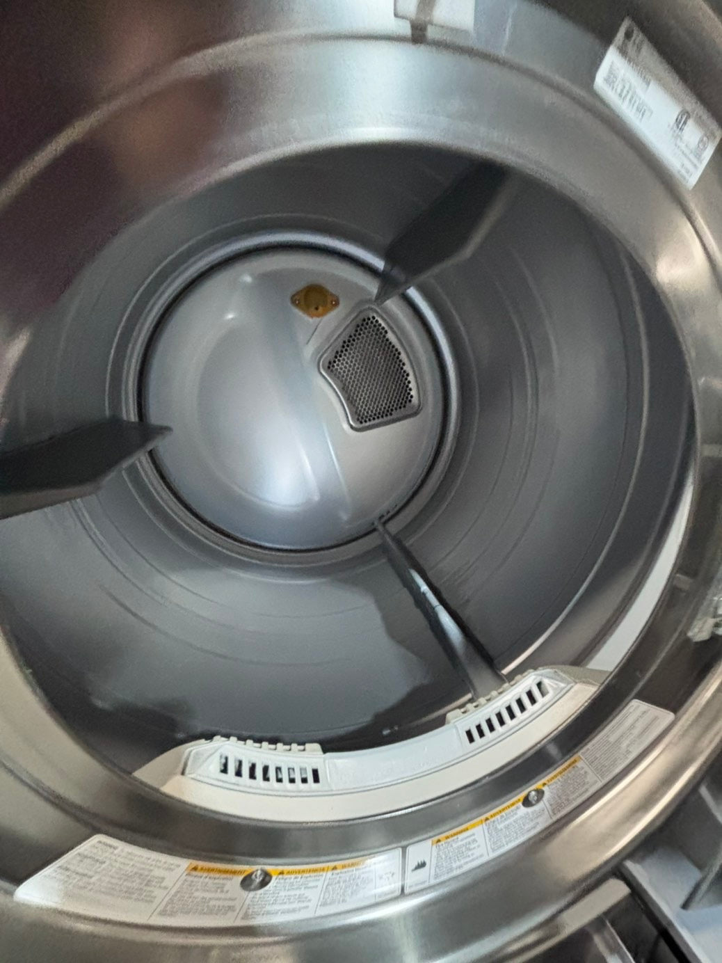 >>used- LG  Kenmore  front load washer & dryer set  electric 220v large  capacity with pedestals in gray (silver) color 27” #PS3EASET