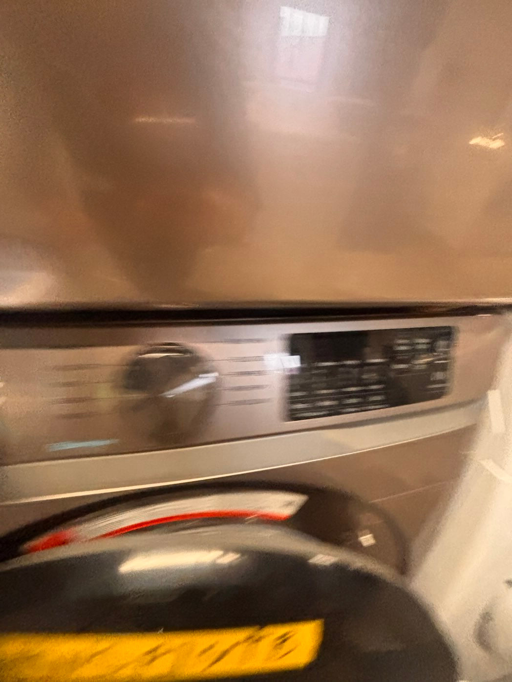 } samsung washer & dryer set electric 220v front load stackable or side by side working 💯  with warranty - sensor dry in Tuscan (champagne color )   #ALSK1ZET