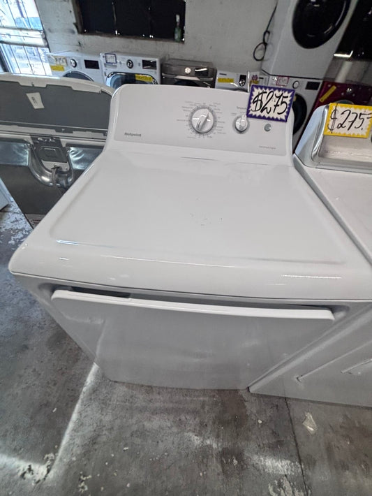 >*hot point side x side extra large capacity electric 220v dryer   27” used -Refurbished #HPED55B