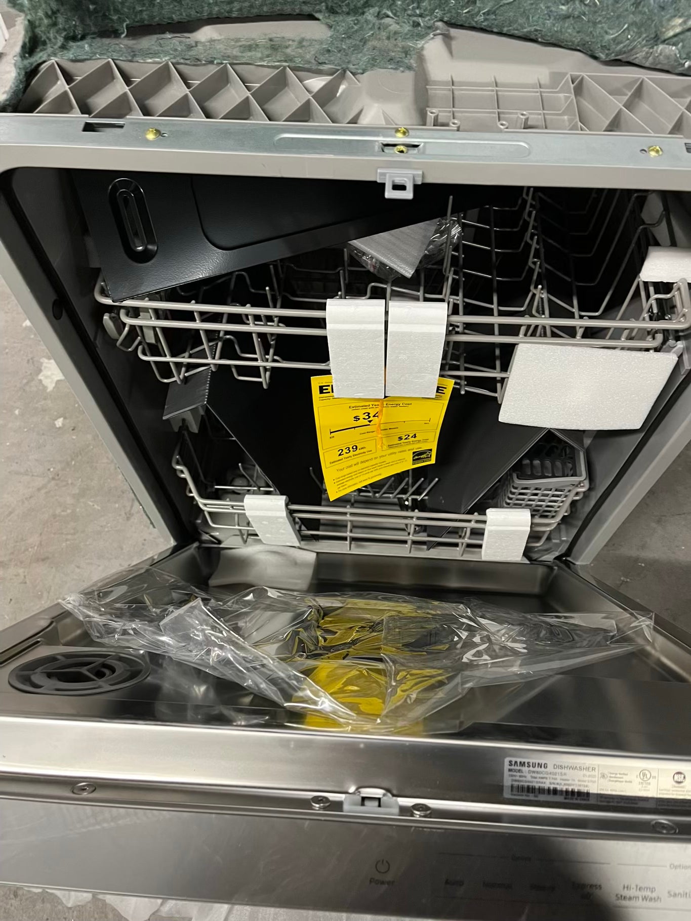 ⚡️BLACK FRIDAY ✨Open Box - Scratch & Dent 24 in. Built-In Tall Tub Dishwasher in Fingerprint Resistant Stainless Steel with Adjustable Rack, 53 dBA - Stock number #DW301B