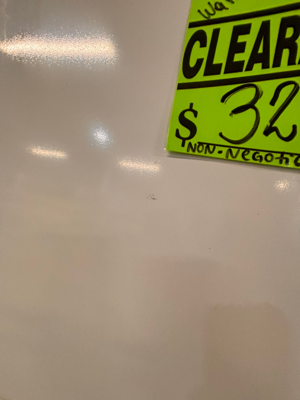 >*kenmore 33” Top freezer fridge   White working 💯  used-refurbished #RWWK7B