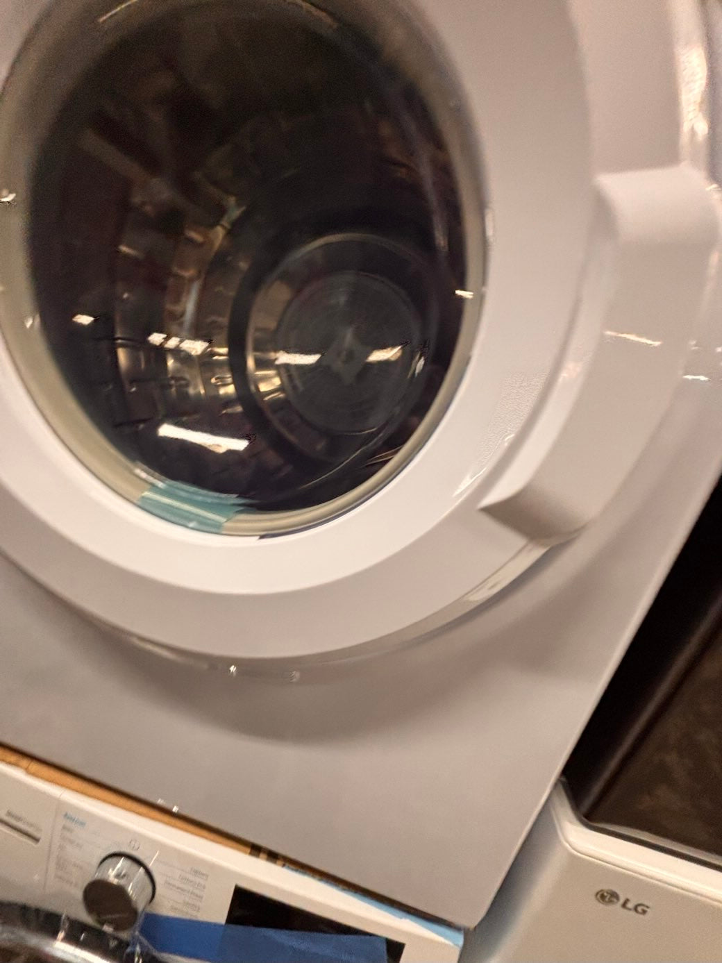 }} 24” Open Box 📦  110V regular 🔌  electric dryer in white color  with warranty , #G110GAB