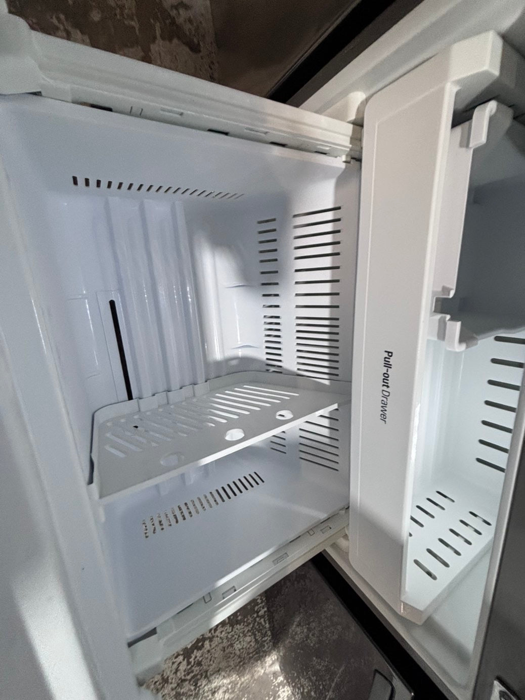 >* special 🔥used-Refurbished LG 36”w x69h x 29 depth refrigerator stainless steel w/ice & water dispenser 36 “ #LGDF74B