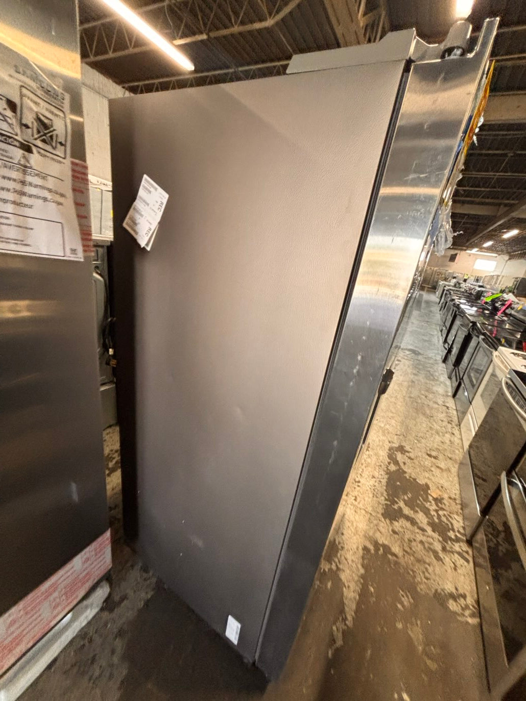 }}New open box 📦 Samsung - 26cu. ft. Side-by-side full size fridge Stainless Steel
#FS26TRTB