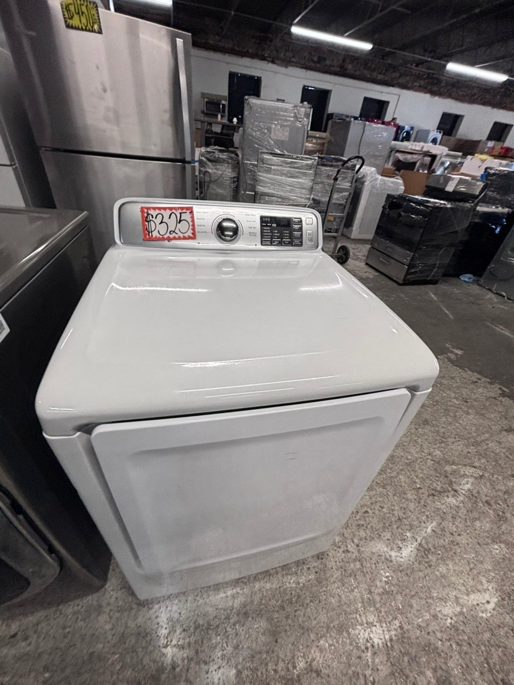 >*Samsung side x side extra large capacity electric 220v dryer   27” used -Refurbished #SSAG65B