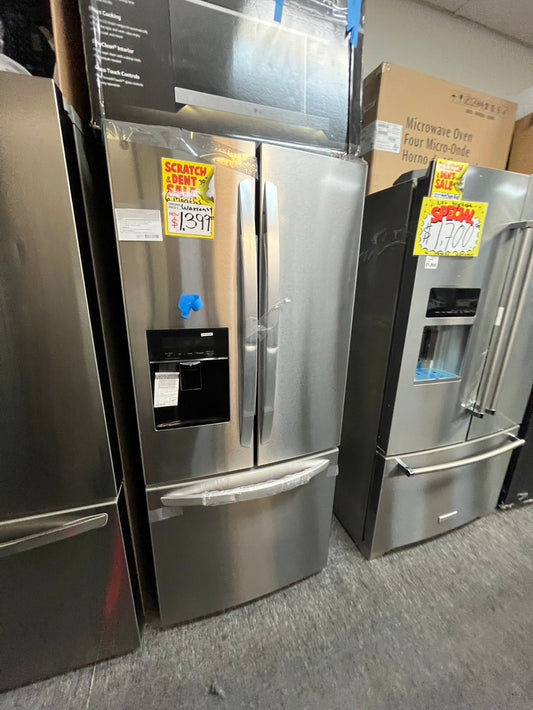 Open box 📦 New S/d LG 30 in. W 22 cu. ft. French Door Refrigerator with Water Dispenser in Stainless Steel #RFLG227L