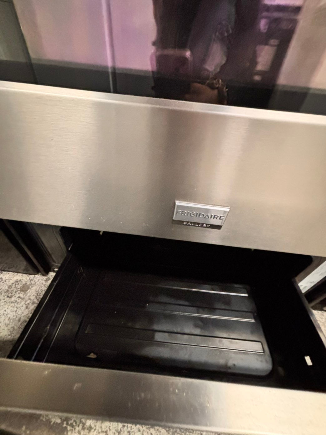 >🎈SALE🔥frigidaire Glass Top electric stove  bake /broil 5 burner convection oven,Self clean 30” stainless steel stove ,used-Refurbished   #EEF5ZAB